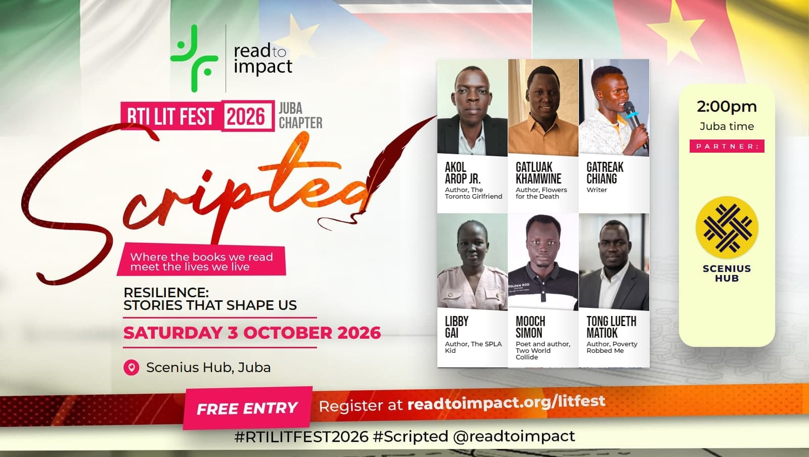 Juba chapter flier